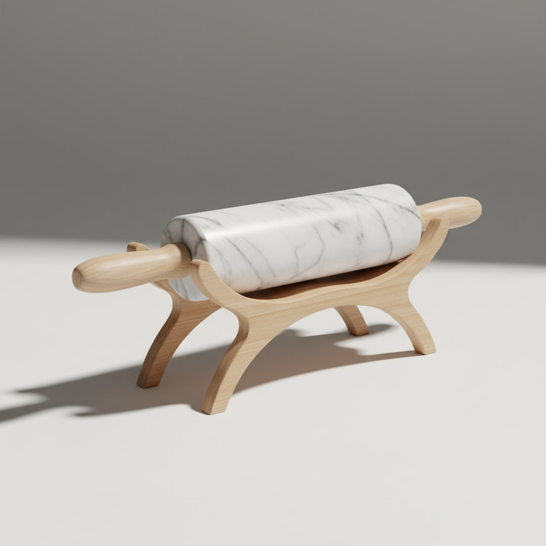 Marble Rolling Pin with Stand — Becker & Co